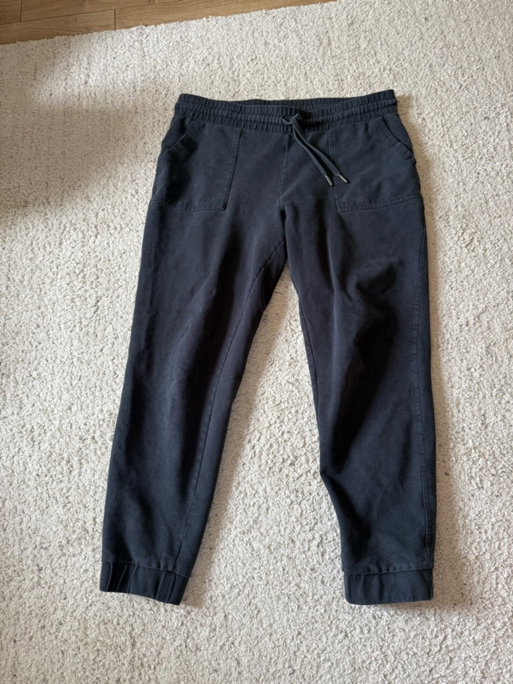 BE COOL Black Drawstring Jogger Sweatpants